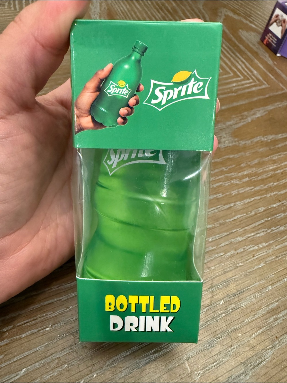 Green Decorative Bottle -